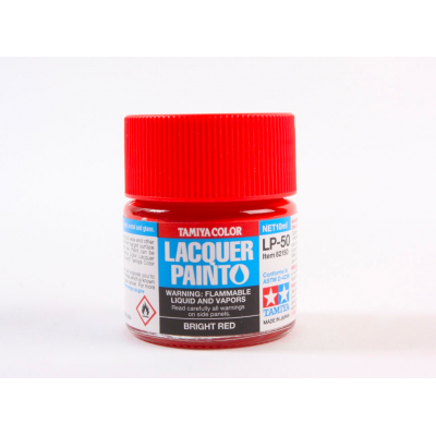 Lacquer Paint LP-50 Bright Red 2