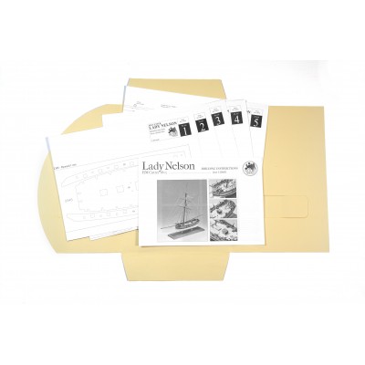 Bauplan von Lady Nelson