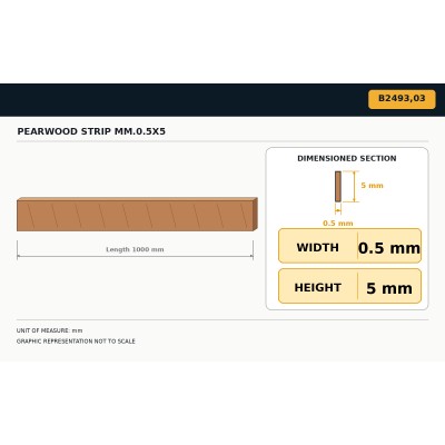 Peer strip mm.0,5x5 2