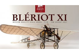 Tom Grigat stop motion video of Amati Model's Bleriot XI