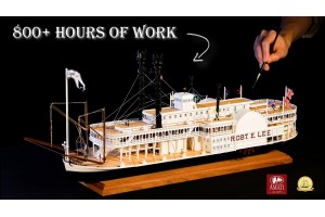 La costruzione del Robert E. Lee: un viaggio nel modellismo navale.