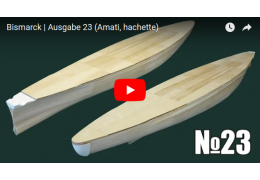 BISMARCK PROGRESSIVE BUILD – LOG 11 - 23 – AMATI KIT 1/200