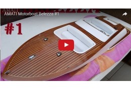 Bellezza motorboat Amati kit step by step- Log 1 / 2