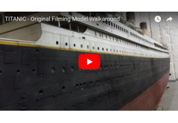 TITANIC - Passeggiata con il modello originale delle riprese